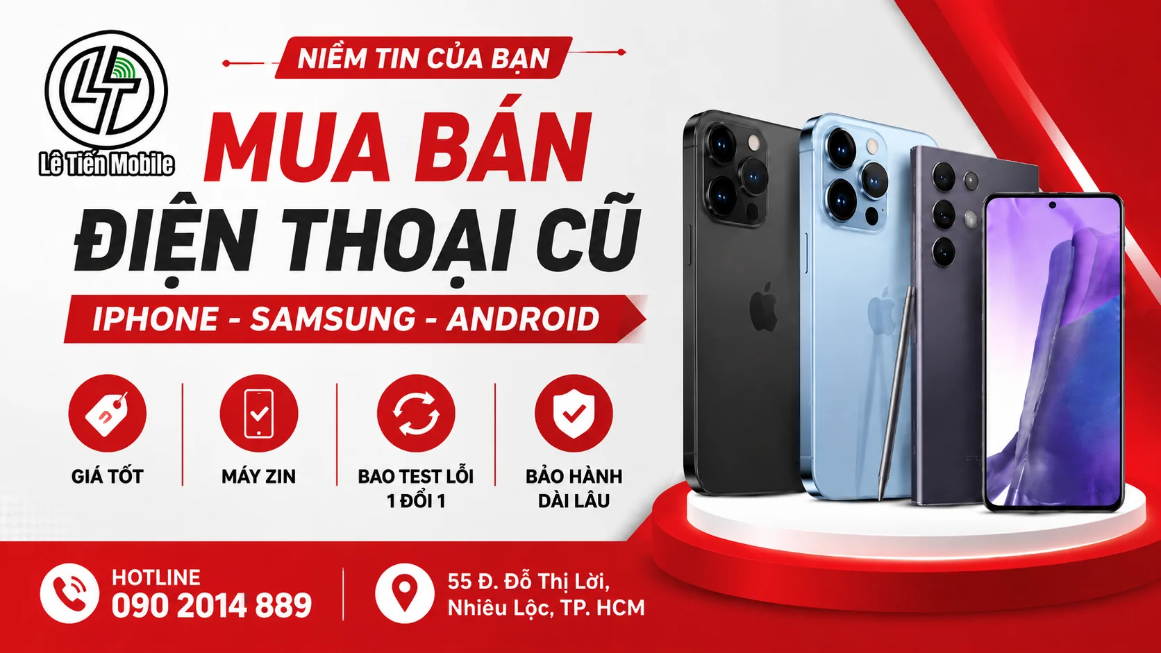 bằng cách di chuyển một vật chỉ thị