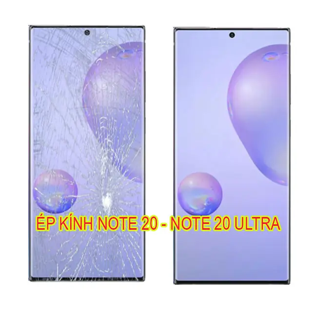 Ép kính Samsung Note 20
